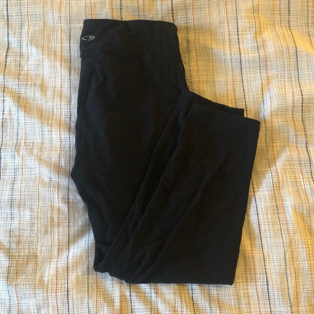 Black C9 Champion Cropped Leggings
